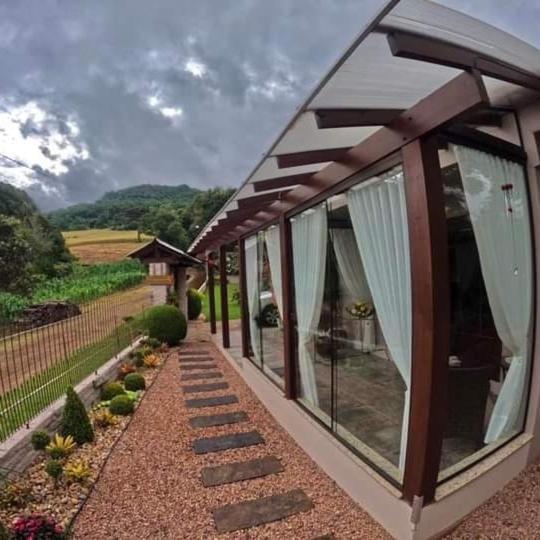 Cantinho Paz E Amor Villa Nova Petropolis Buitenkant foto